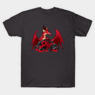 Slay Queen Red Dragon T-Shirt